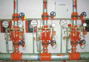 Deluge valve group (water sprinkler system) 